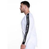 Gym Fitness Quick Dry Shirt Men Running Sport Long Sleeves T-shirt Trackwear Tee Tops Autumn Male Bodybuilding Training Clothing